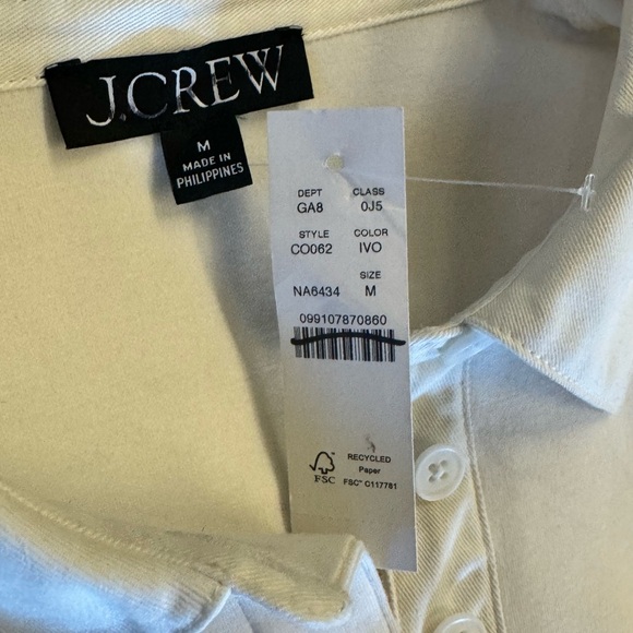 J. Crew Scuba-knit rugby sweatshirt scuba knit - Picture 4 of 4